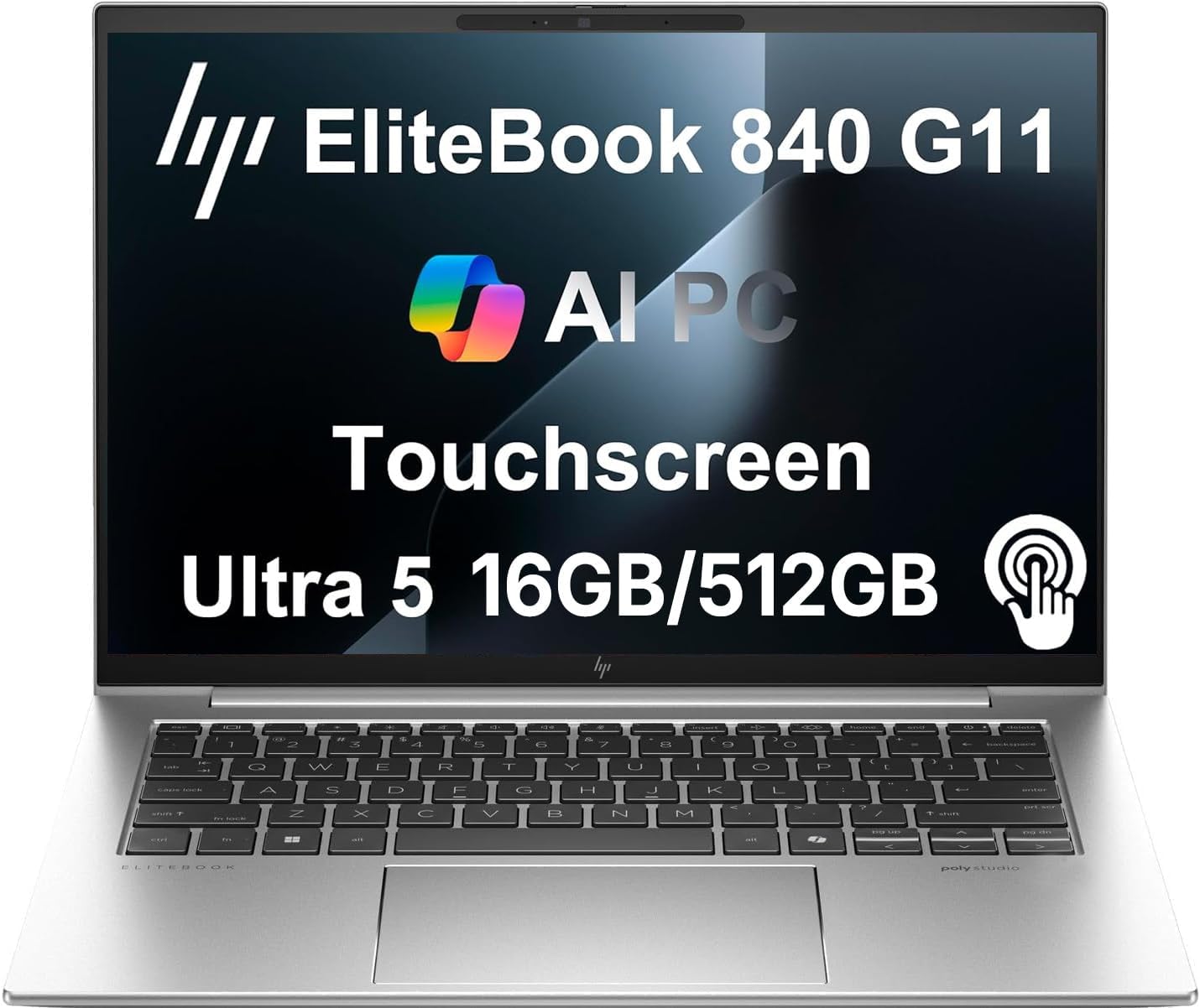HP EliteBook 840 G11 Copilot+ Business Laptop 14.0″ Touchscreen IPS FHD+ Display…