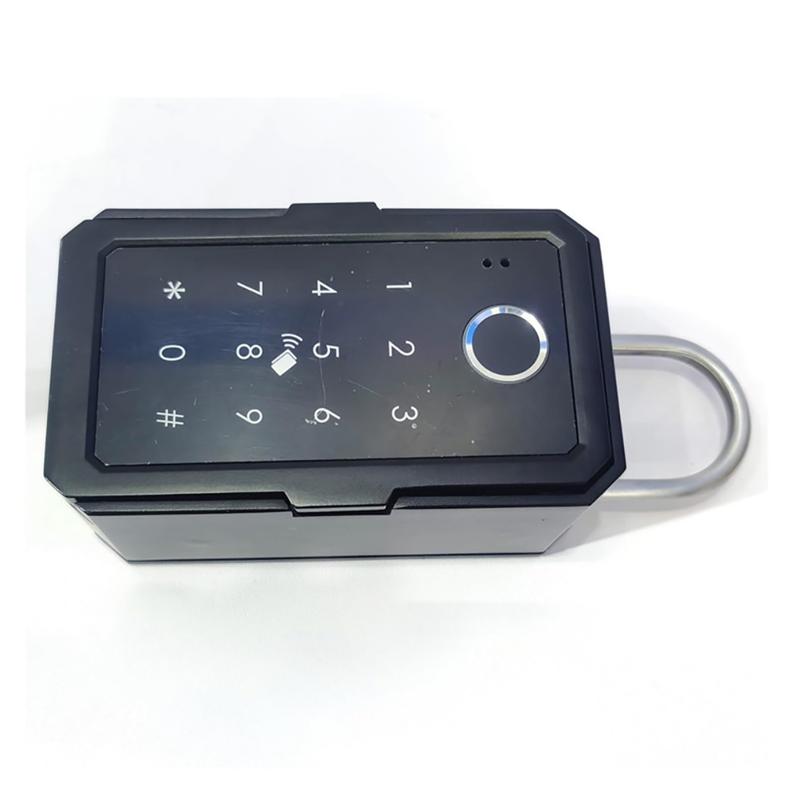 Smart Mini cassetta di sicurezza con serratura a chiave, impermeabile digitale sblocco impronte digitali, combinazione controllata da APP Ttlock, cassaforte per chiavi di casa e oggetti di valore