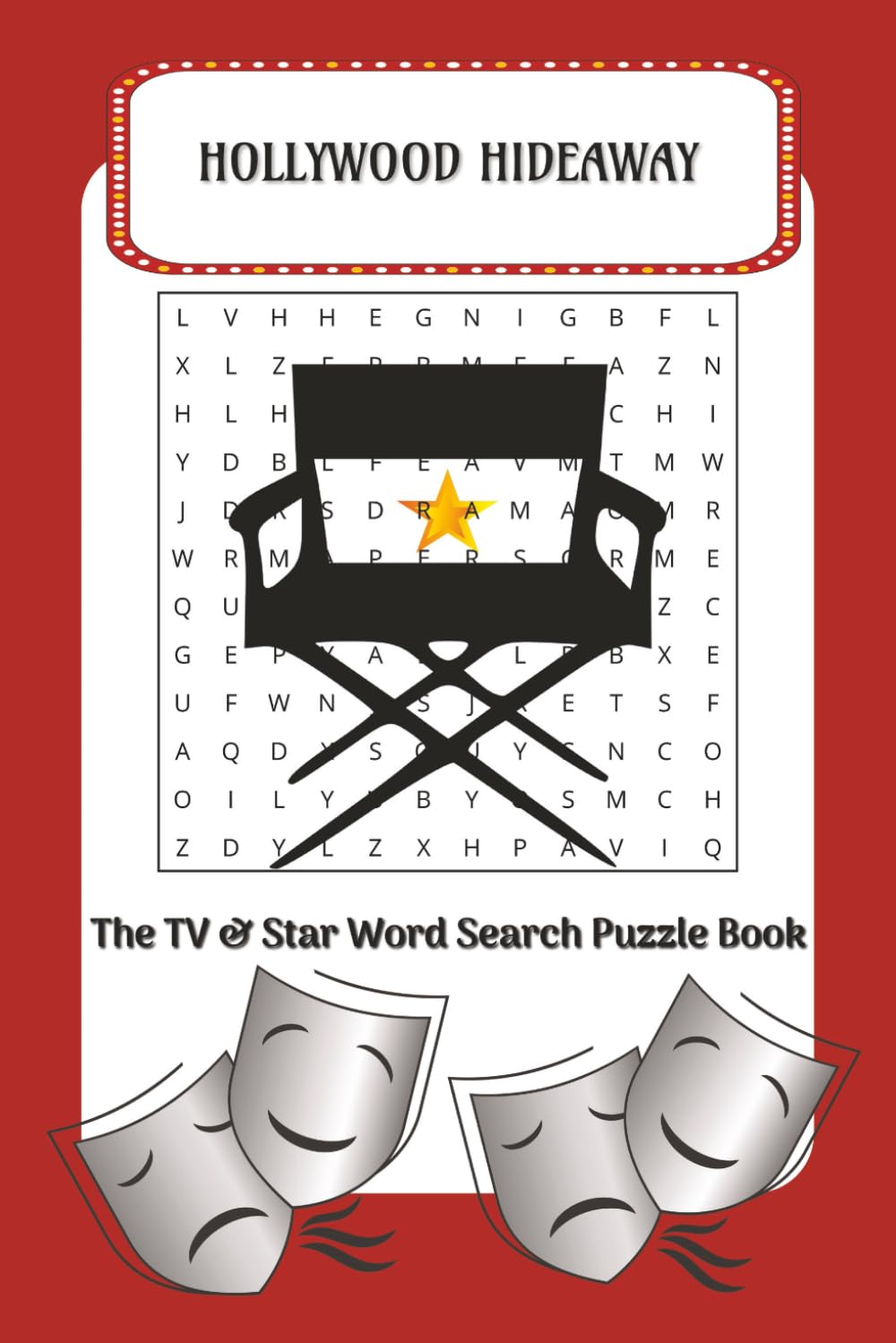 TV Show & Celebrity Word Search Puzzle Book: Easy Word Search Puzzles About Celebrities, TV Shows & Movies | 6×9 Activity Book, 110 Pages | 50+ Puzzles for Adults, Travel, Holidays & Downtime