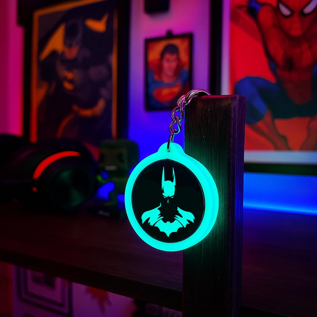 | Glow in the Dark Keychains | Compatible with Superheroes-image-43