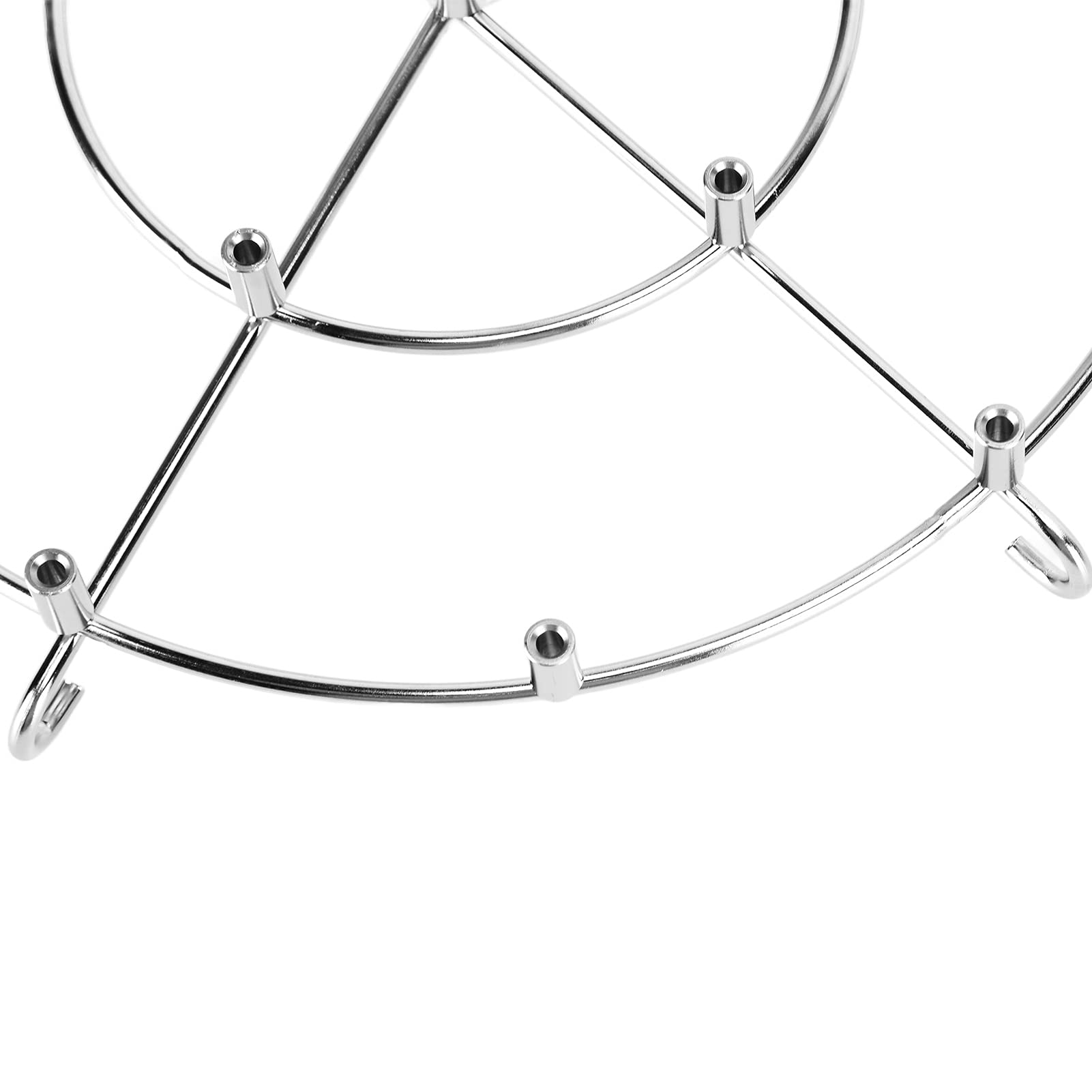 304 Stainless Steel Skewer Stand Set for Fryer, Multifunction Grill Rack, Dishwasher Safe, Food Grade Safety, excellent for Barbecue and Grilling (8QT)