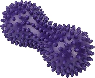 Double Lacrosse Massage Roller Balls, Deep Tissue Massage Yoga Peanut Massage for Myofascial Release, Muscle Relaxer, Acupoint Massage