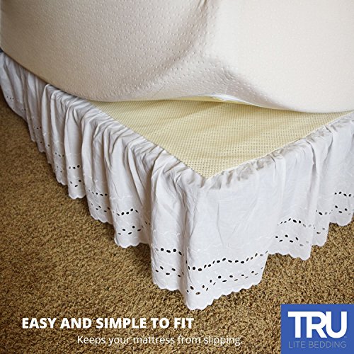 TRU Lite Bedding Extra Strong NonSlip Mattress Grip Pad Heavy Duty