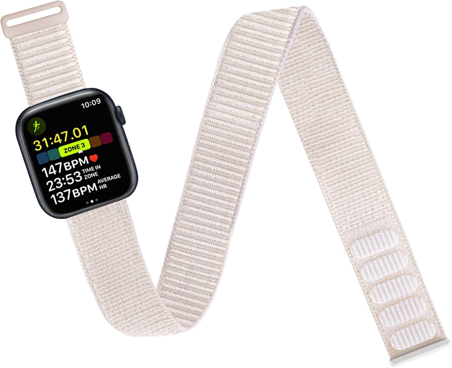 Ankle/Arm Band Compatible with Apple Watch 49mm 46mm 45mm 44mm 42mm 41mm 40mm 38mm, Breathable Nylon Armband for IWatch SE Ultra Series 10 9 8 7 6 5 4 3 2 1, Stretchy Ankle Strap for Women Men Ankle/Arm Band Compatible with Apple Watch 49mm 46mm 45mm 44mm 42mm 41mm 40mm 38mm, Breathable Nylon Armband for IWatch SE Ultra Series 10 9 8 7 6 5 4 3 2 1, Stretchy Ankle Strap for Women Men
