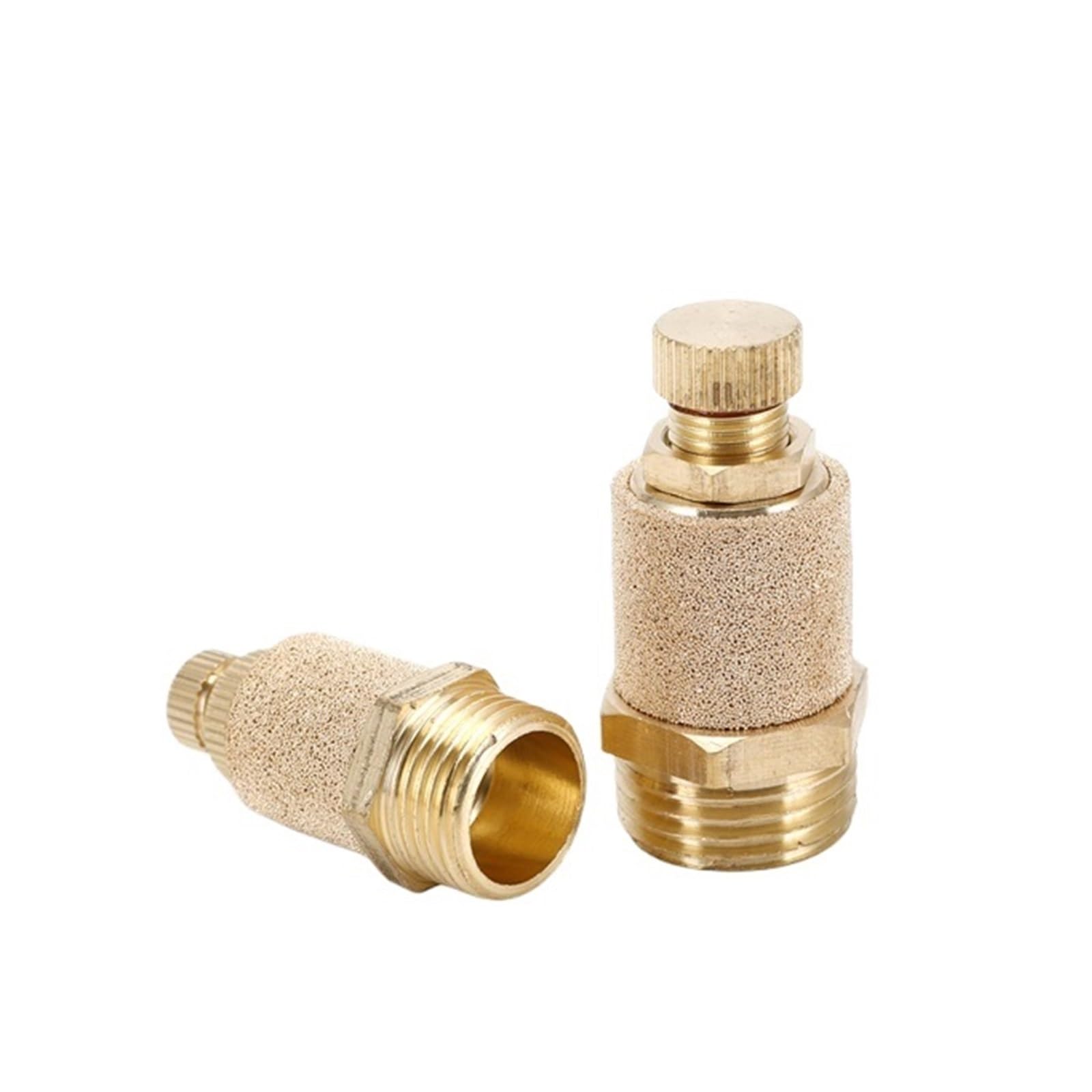 Silenziatore di scarico pneumatico Ottone BSP 1"