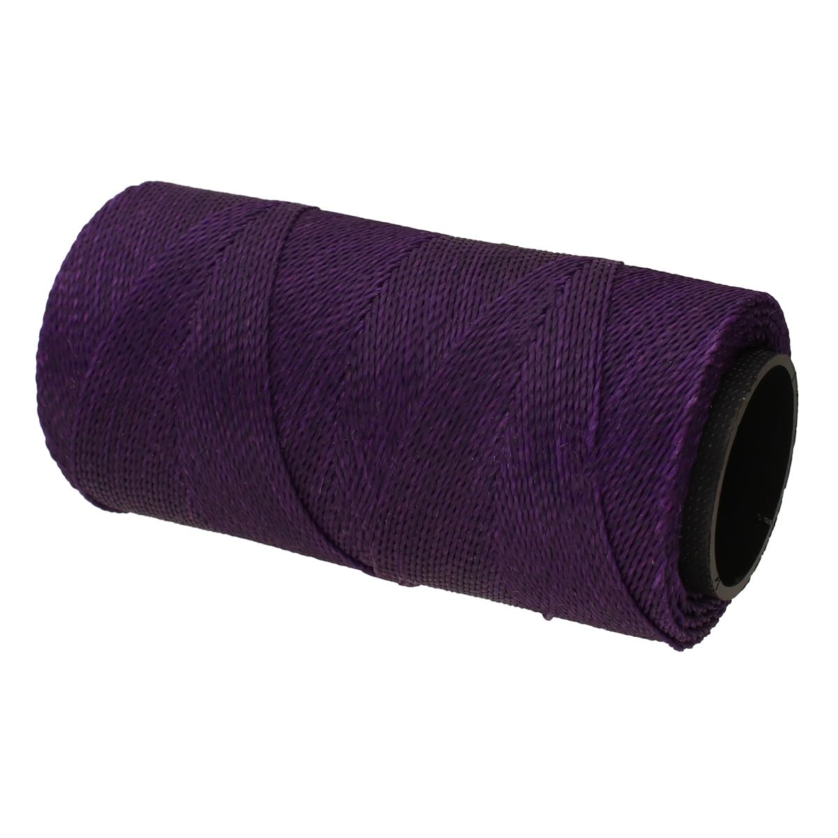 The Beadsmith Knot It Waxed Polyester Cord, Violet Color, 0.7mm Diameter, Light Wax, 144 Meters (472 Feet) Per Spool - Image 2