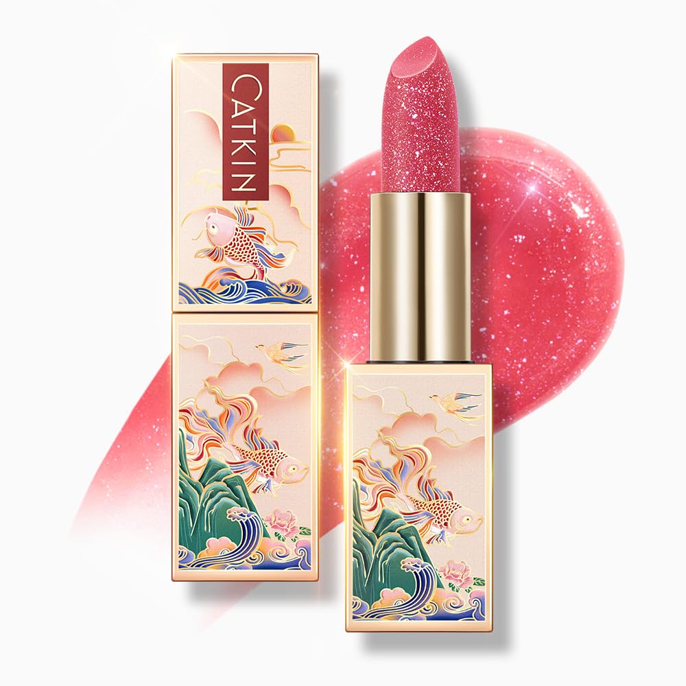 Amazon.co.jp: CATKIN ティントリップクリーム グリッター リップ