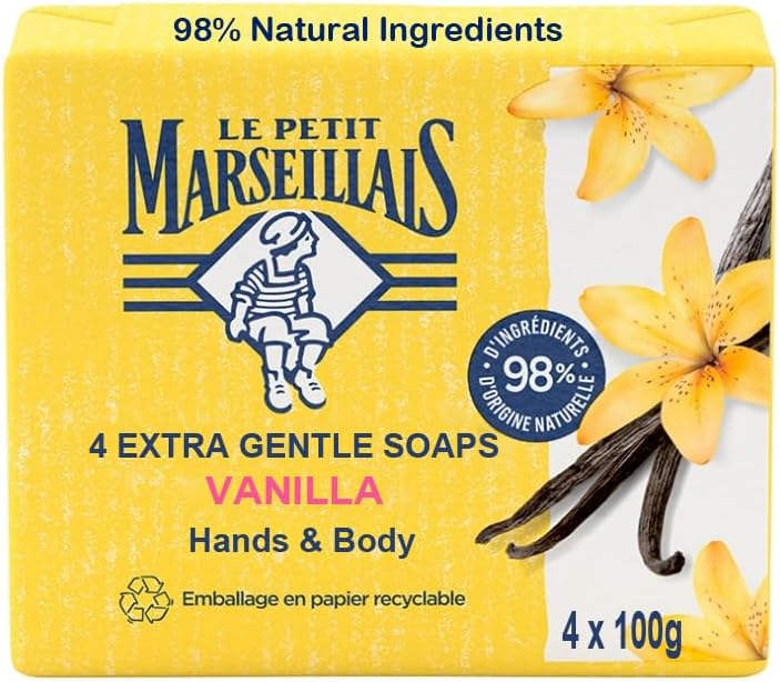 Le Petit Marseillais Vanilla Solid Bath Soap 400 grams