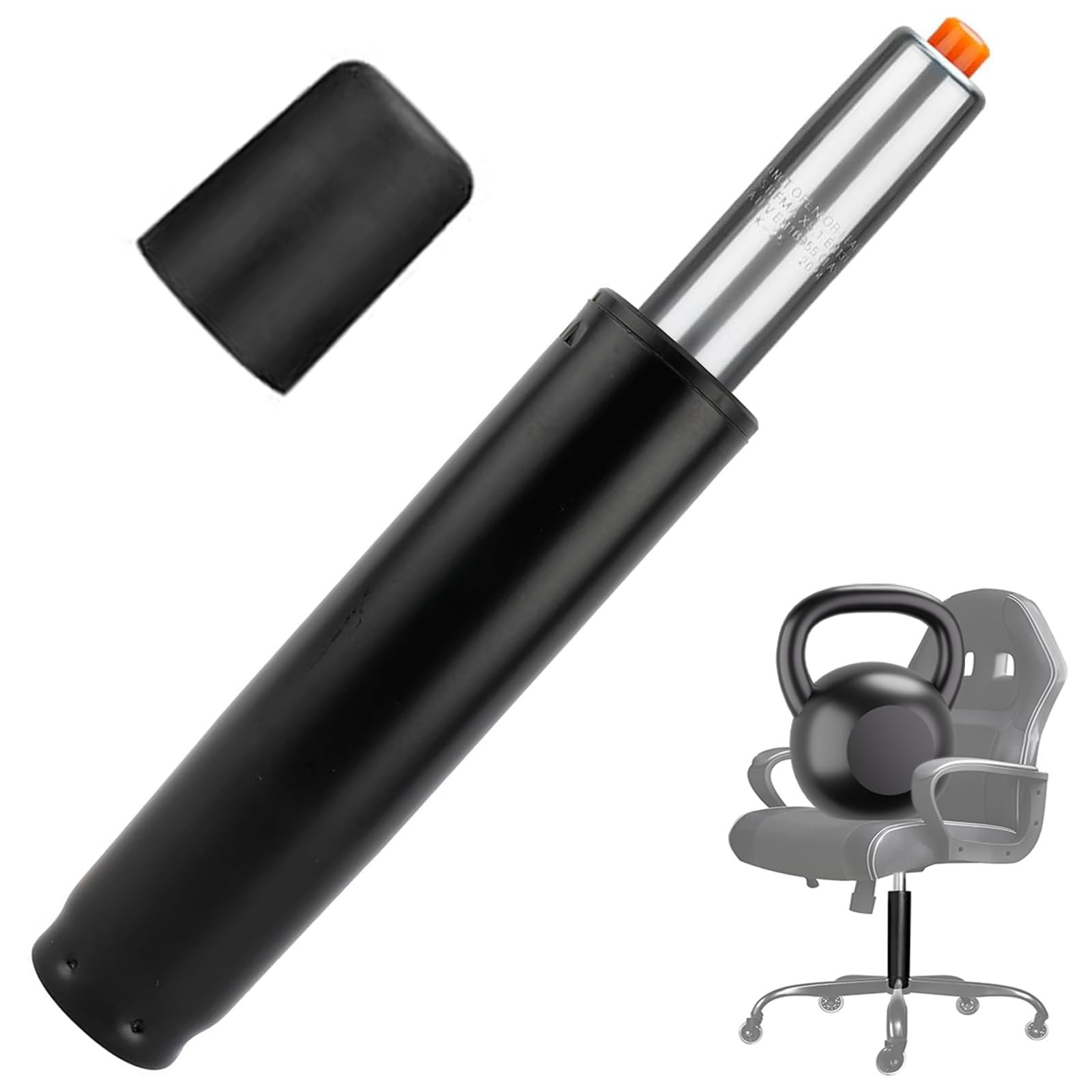 Office Chair Gas Cylinder, Class 4 Chair Gas Lift, Heavy-Duty 1000lbs Office Chair Cylinder Replacement, 12-18inch Universal Office Chair Gas Lift Cylinder Replacement For Gaming Captain Home Chair