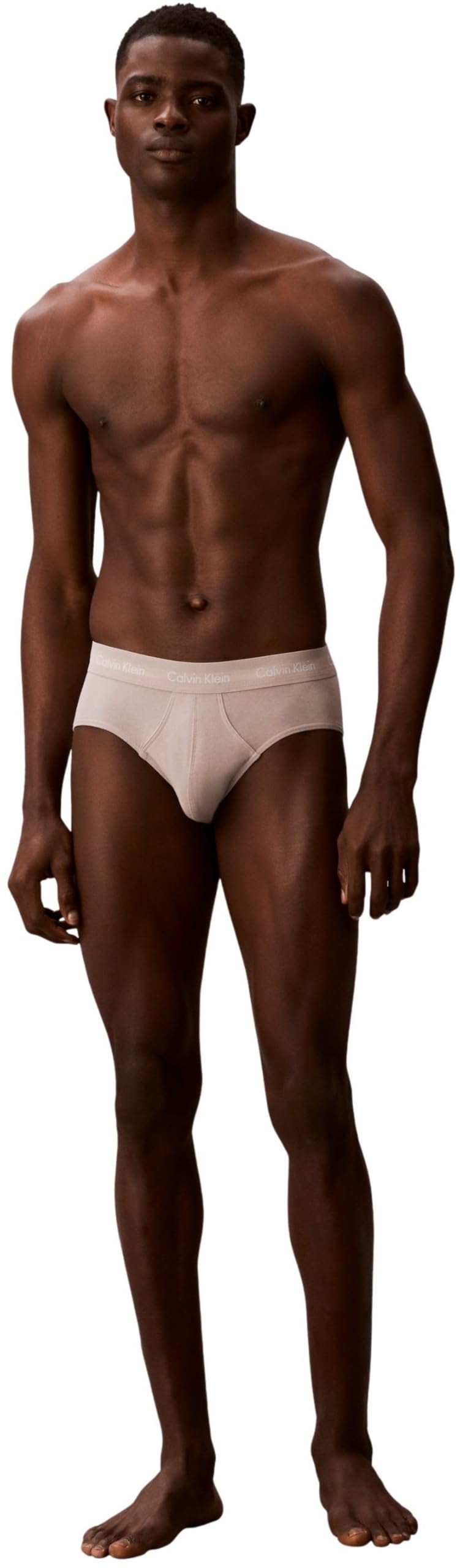 Calvin Klein Men Hip Brief 3pk Pink (Classic Blue/Porpoise/Black) M