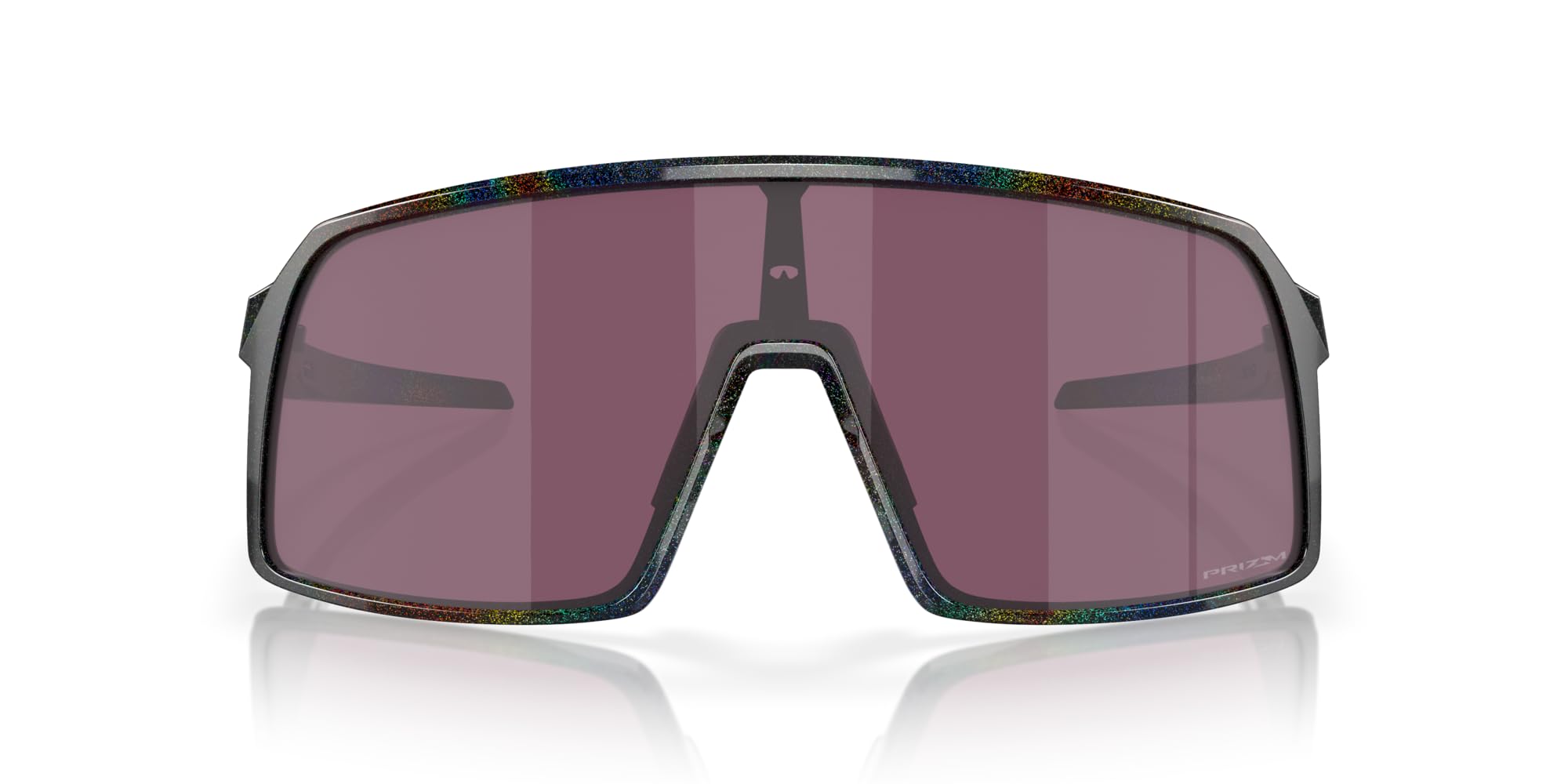 OakleyMen's OO9406A Sutro Low Bridge Fit Rectangular Sunglasses, Dark Galaxy/Prizm Road Black, 60 mm
