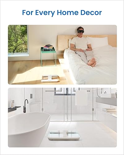 Miniatura 8 de RENPHO Báscula de baño para peso corporal, báscula de pesaje para personas, báscula corporal con pantalla LED brillante, más precisa hasta 0.1