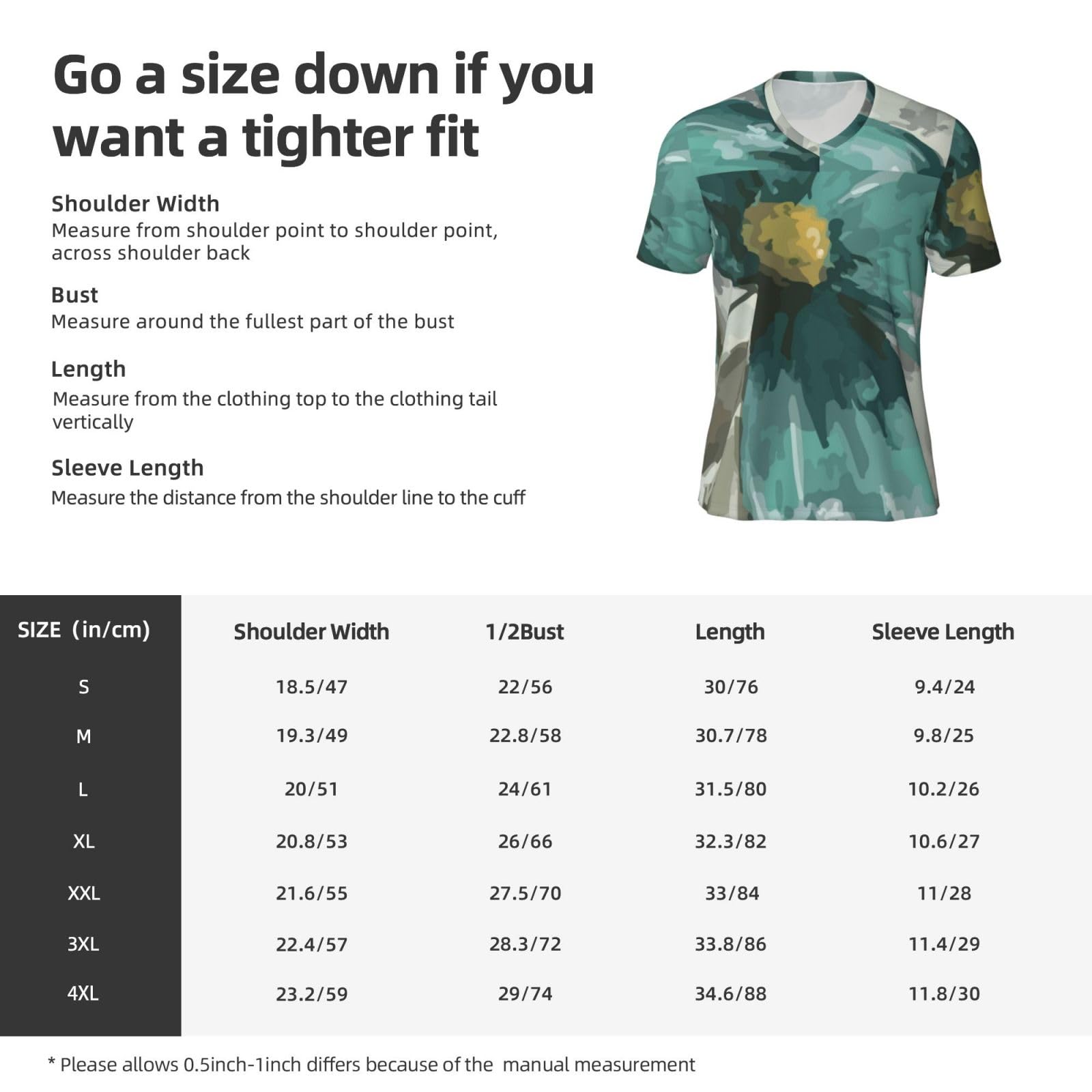 Stylish Athletic Sports Jersey Teal-Grey-Vintage-Flower-Petal Men's Rugby Jersey Small