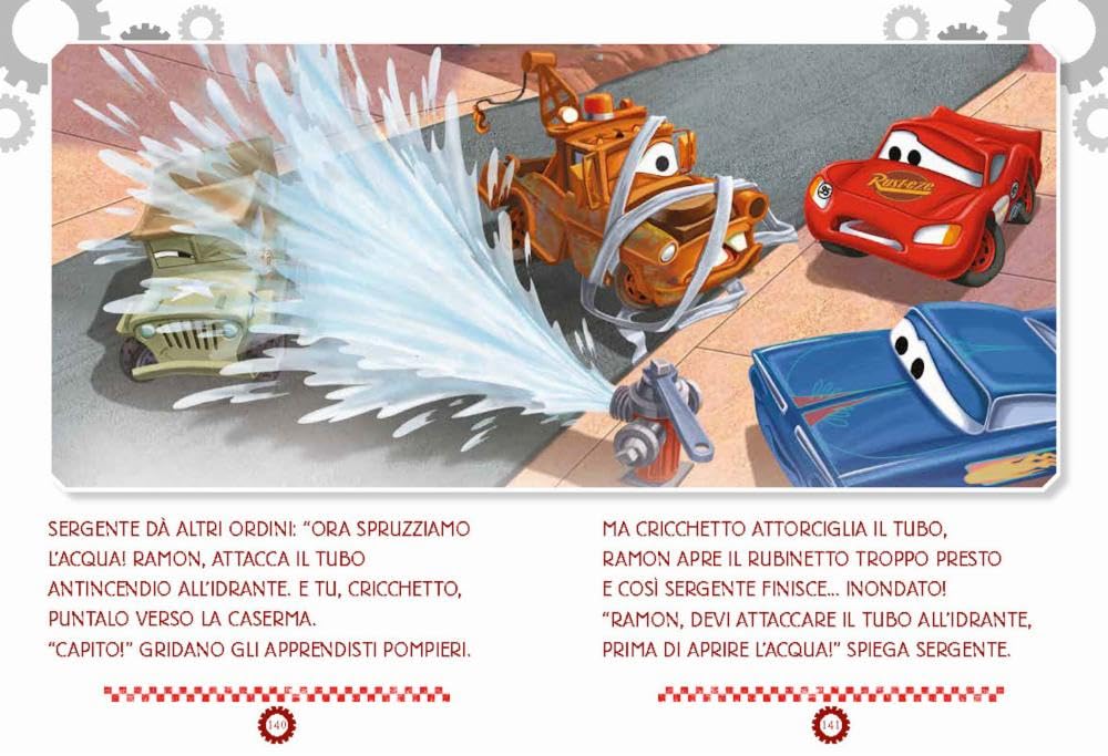 Avventure da campioni. Cars. 5 minuti prima di dormire. In maiuscolo. Ediz. a colori