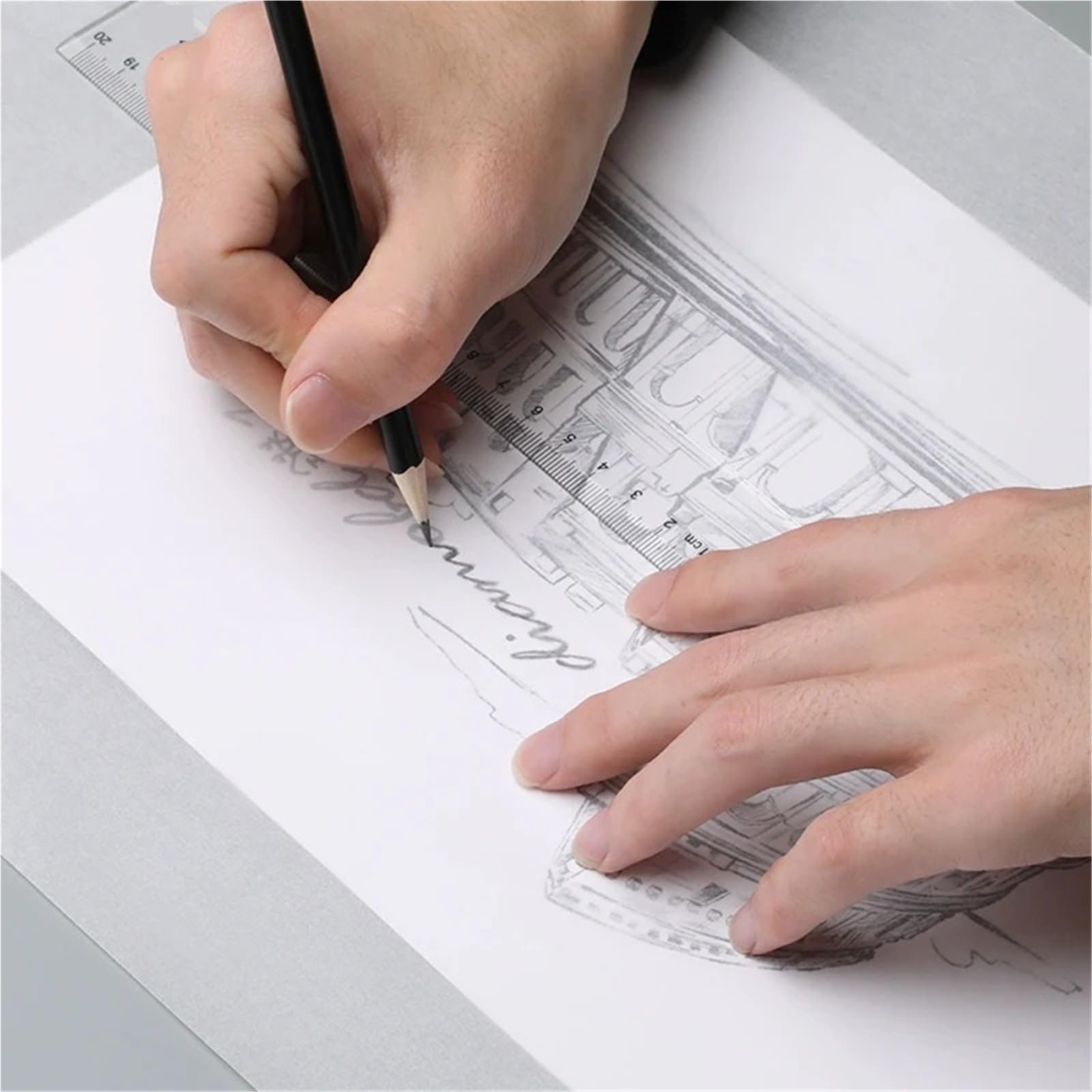 Papel De Calco Borrador de rollo papel calco transparente