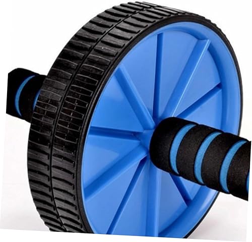 Miniatura 2 de Double Wheel Ab Roller for Core Strength Training Mute Fitness Roller for Abdominal and Back Workout Blue Exercise Equipment for Men and Women Home