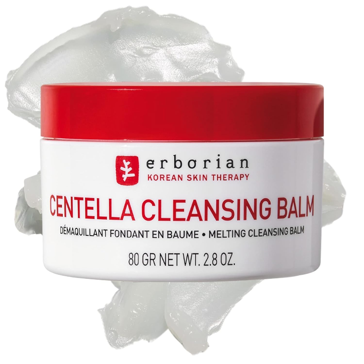 Erborian Centella Melting Cleansing Balm, Gentle Cleanser Purifies Skin & Removes Makeup, Oil & SPF, Non-Stripping, Soothes, Hydrates, Korean Skincare