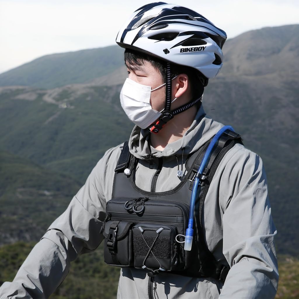 Borsa da corsa per idratazione, zaino da ciclismo da 5 l, per donne e uomini, zaino leggero per maratona, trail gare, jogging, escursionismo e arrampicata.