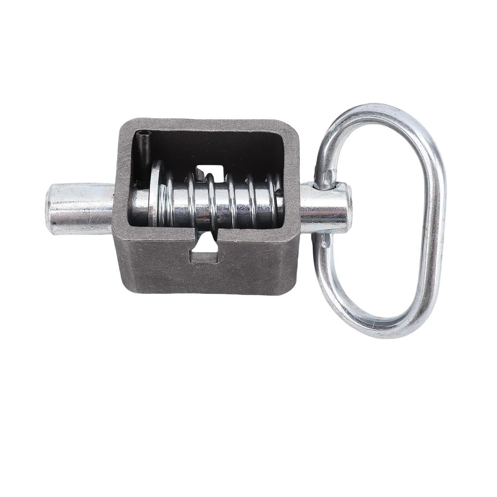 Weld-On Steel Spring Latch Locks Spring Lock Weld On Heavy Duty Assembly Long Steel for Trailer Gate