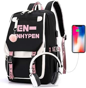 Amazon.co.jp: ZHENGGE Kpop ENHYPENスクールバックパック商品