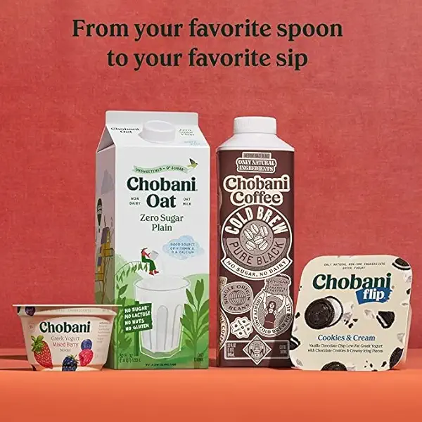 Chobani® Non-Fat Plain Greek Yogurt 5.3oz 6