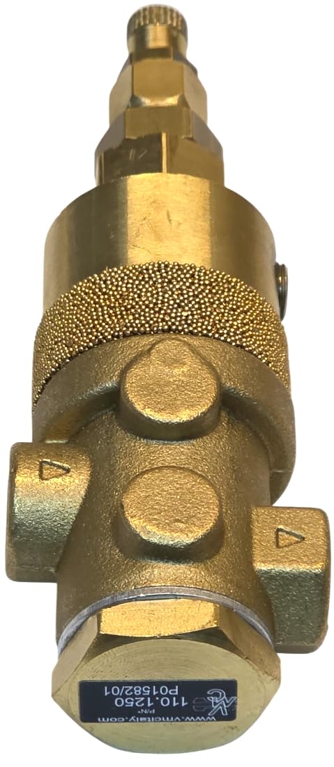 Valvola Pilota Motocompressore Marcia a Vuoto Scarico Aria Comando Acceleratore Attacco 3/8”