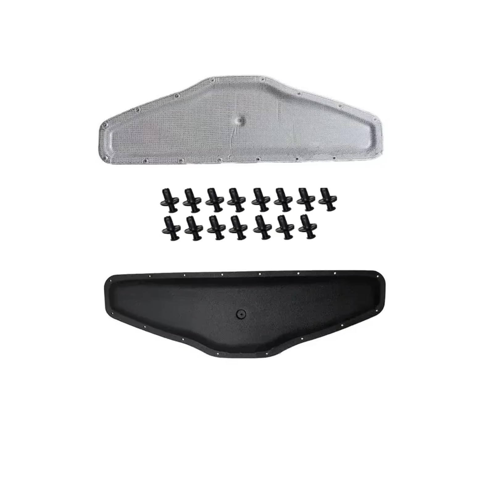 Khofvsxwd One Color Compatible With Xpeng For G6 F30 2023 2024 2025 2026 Car Hood Thermal Lining Engine Soundproof Cotton Insulation Mat Cover Bonnet Mat Bonnet Mat(Front All Aluminum)