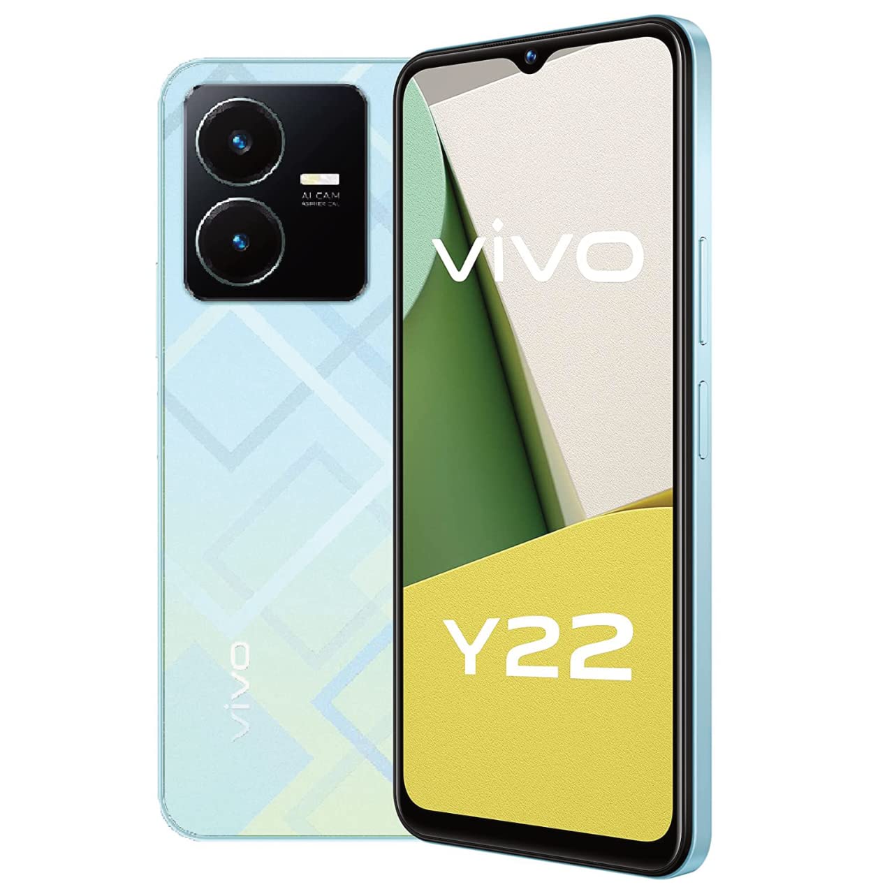 Y22 4G (Metaverse Green, 4GB RAM, 64GB) 50MP Rear Camera | 5000 mAh Battery | 18W Charging | Snapdragon 680 Processor | 12 Months Warranty + Backpack