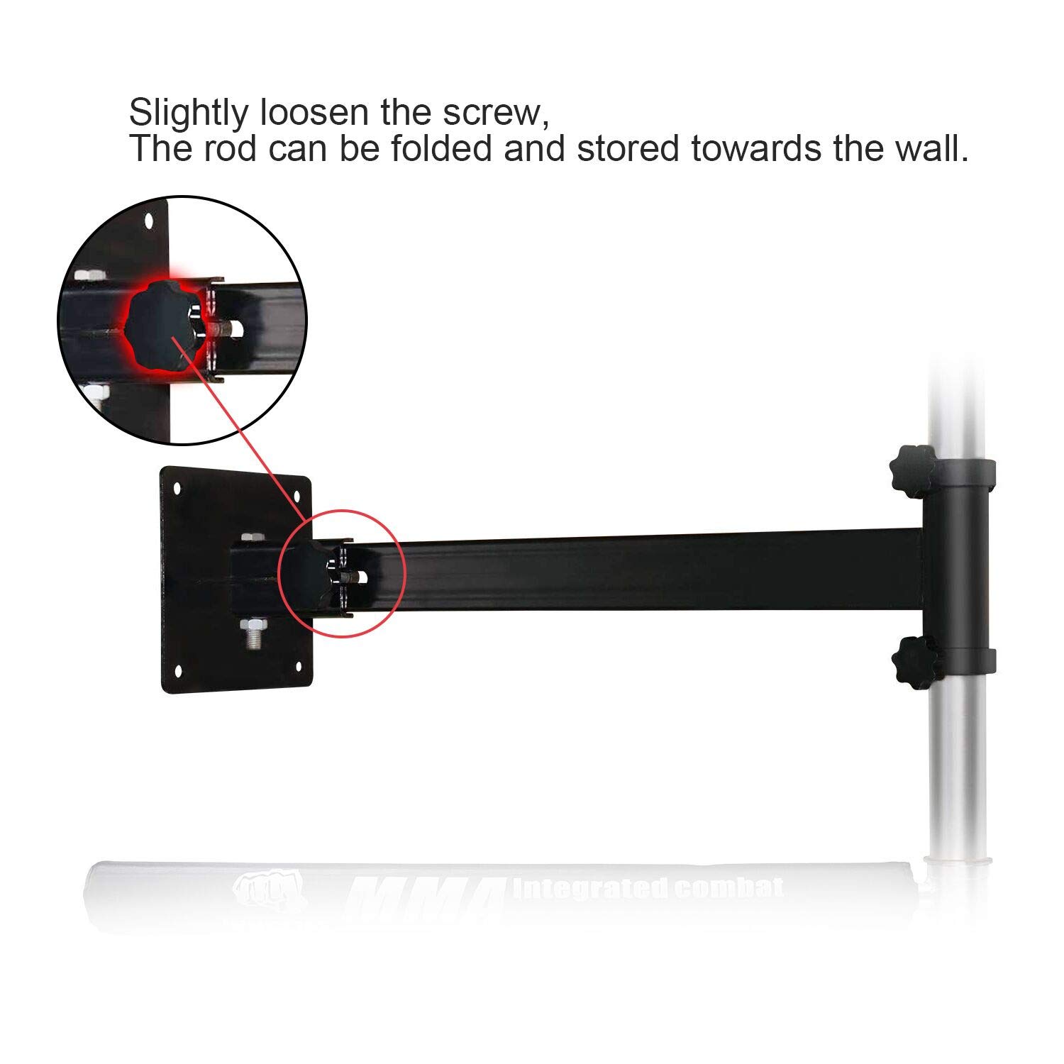 Innolife Supporto da parete MMA Boxing Speed Trainer Punching Spinning Bar