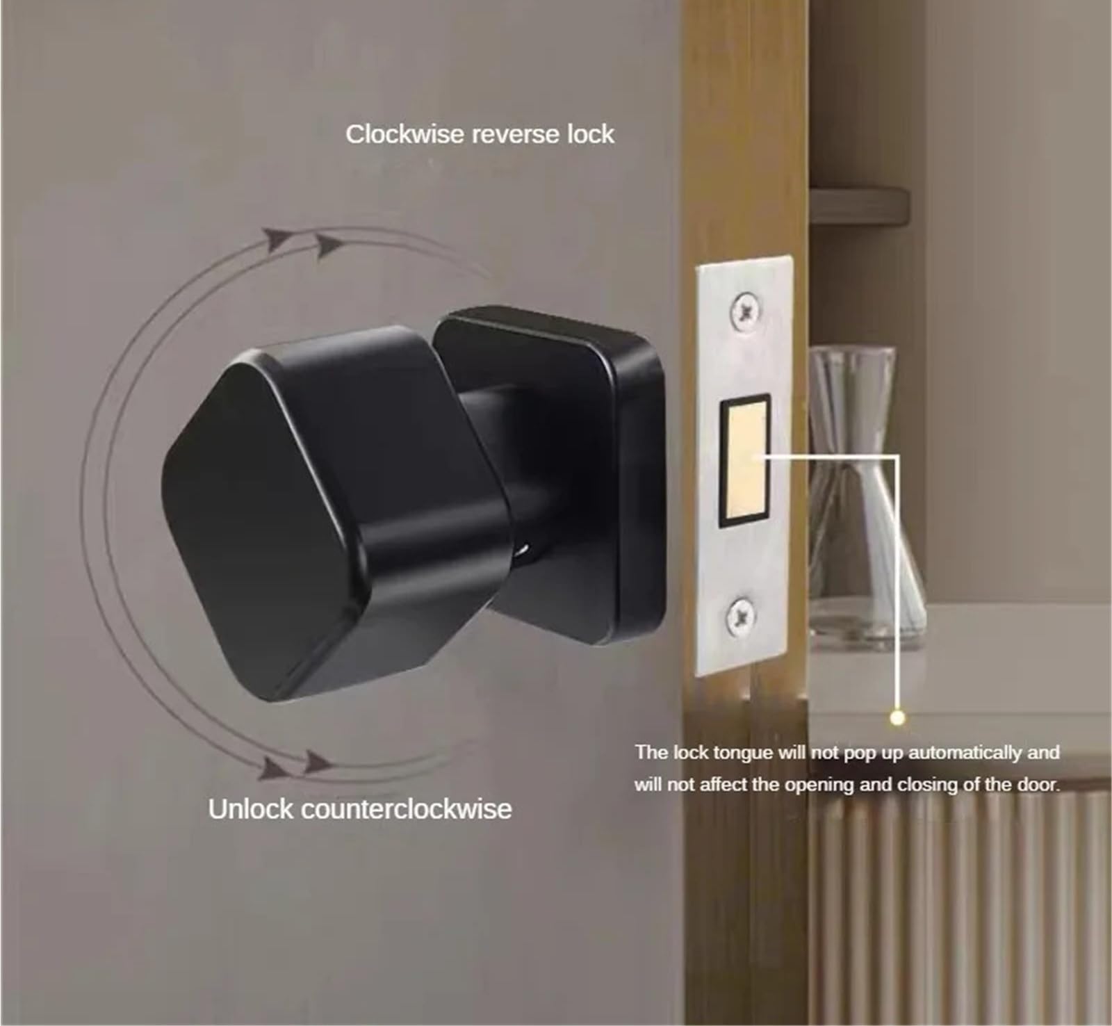 Maniglia for porta Protezione di sicurezza Serratura for porta Cerradura Puerta Maniglia Cerraduras Inteligente Para Puertas Manopola Fechadura Digitale