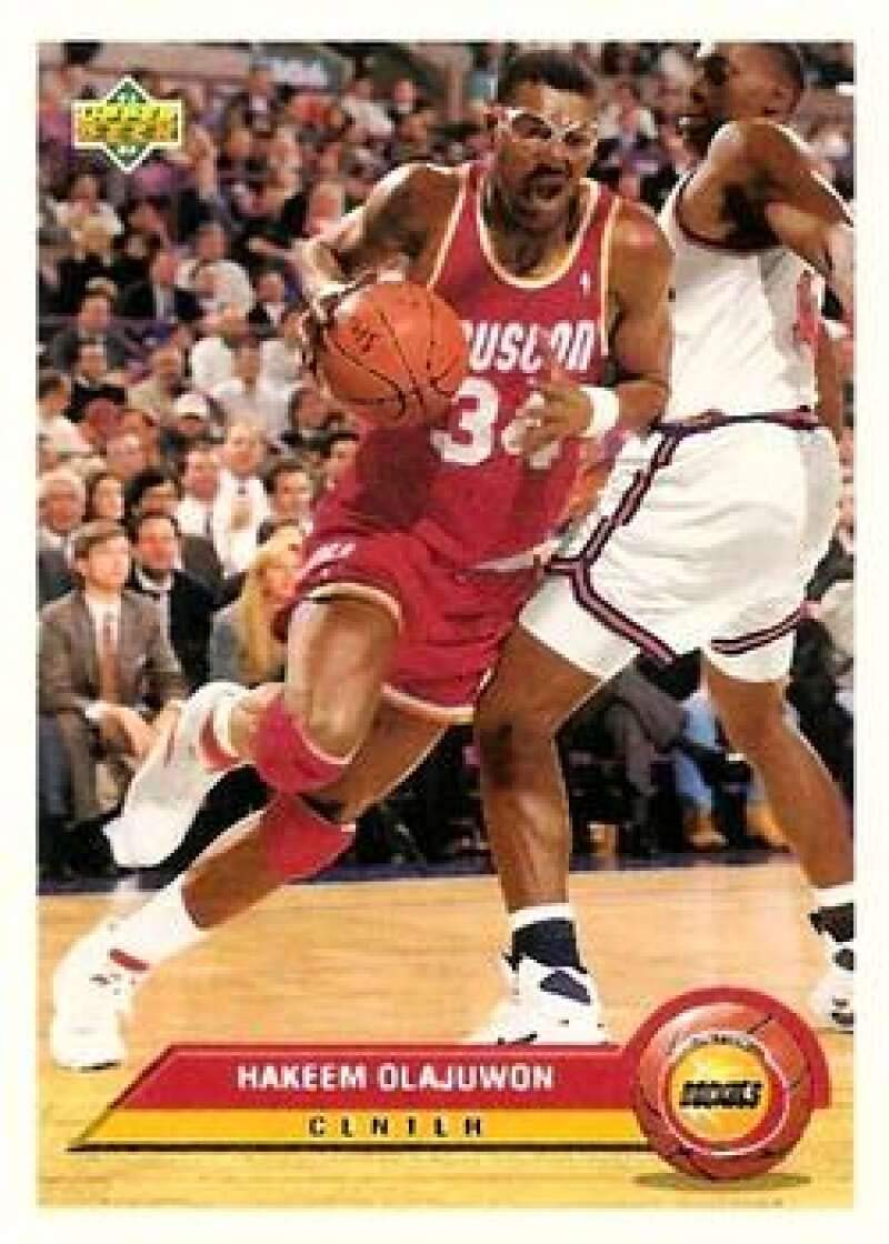 Amazon.com: 1992-93 Upper Deck McDonald's Basketball #P15 Hakeem