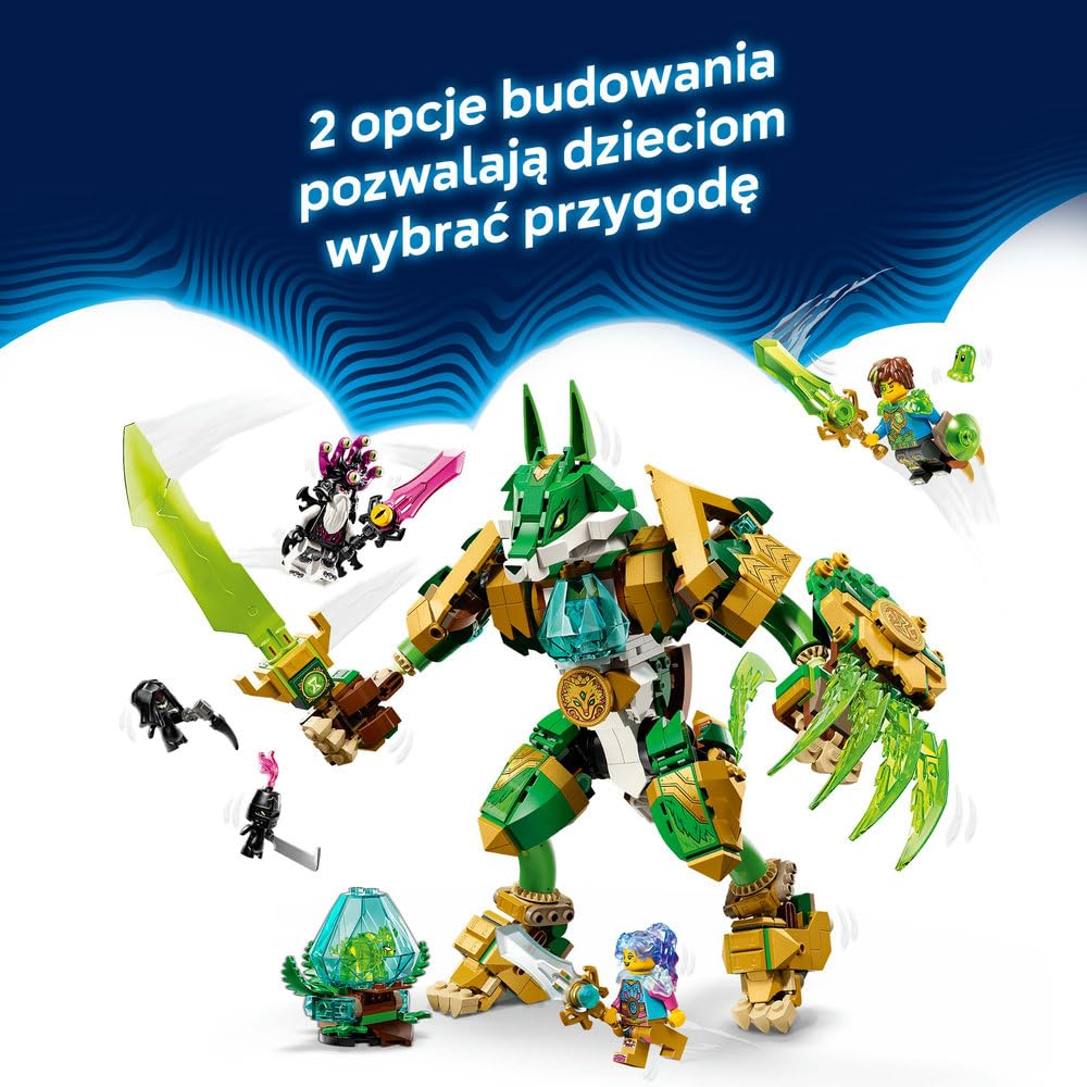 LEGO DREAMZzz Lisi mech-strażnik 71508 | mech fantasy, zabawka akcji, prezent dla chłopca i dziewczynki 9+, przygoda ze świata snów, 883 elementy