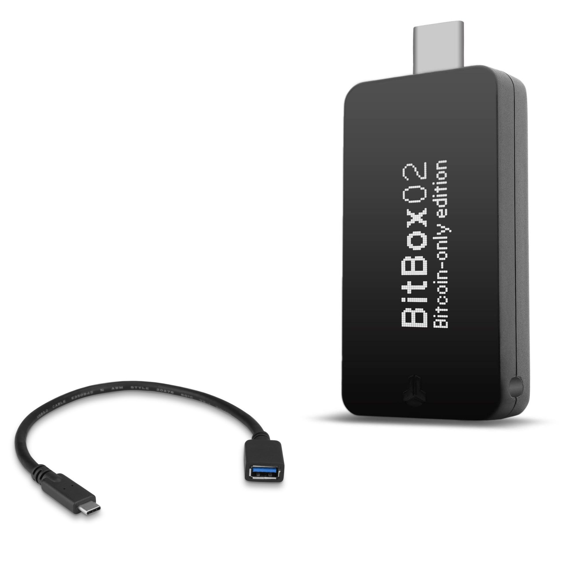BoxWave Cable Compatible with BitBox BitBox02 - USB Expansion Adapter, Add USB Connected Hardware to Your Phone