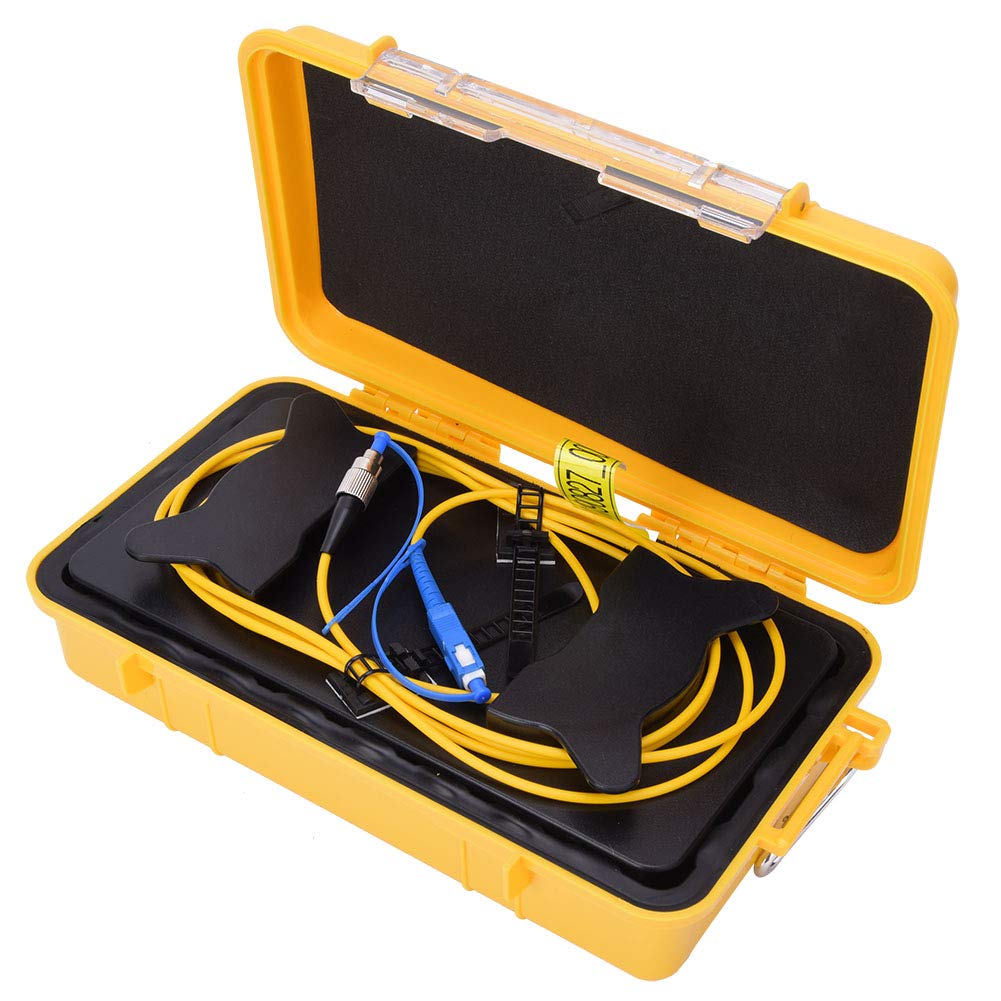 Glasfaser OTDR Vorlaufkabelbox Singlemode, 500m Testkabel mit niedriger Dämpfung unter 0,5 dB/km, wasserdicht und explosionsgeschützt
