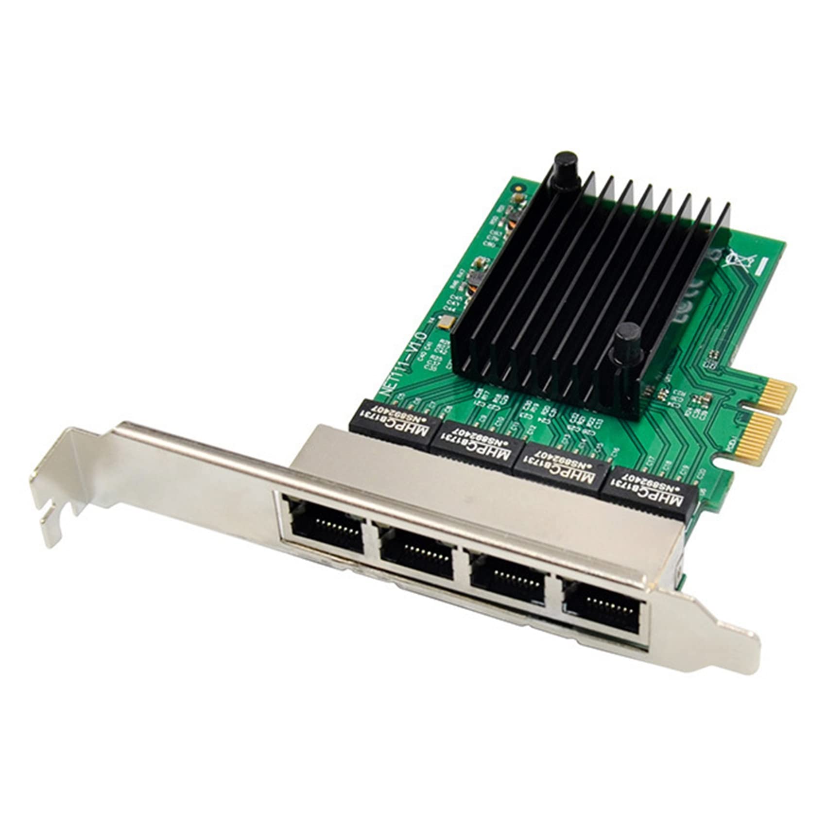 Pci-E X1 Gigabit Network Card Pci-Express 4 Port Ethernet Network Card Rtl8111F Ethernet Lan Card-image-16