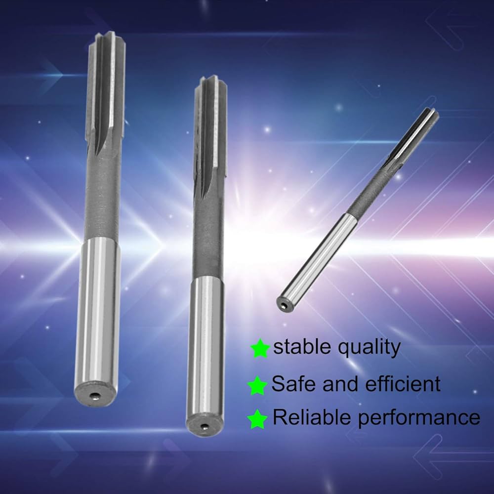 Amazon.co.jp: リーマー8点セット HSS H8 ストレートシャンク