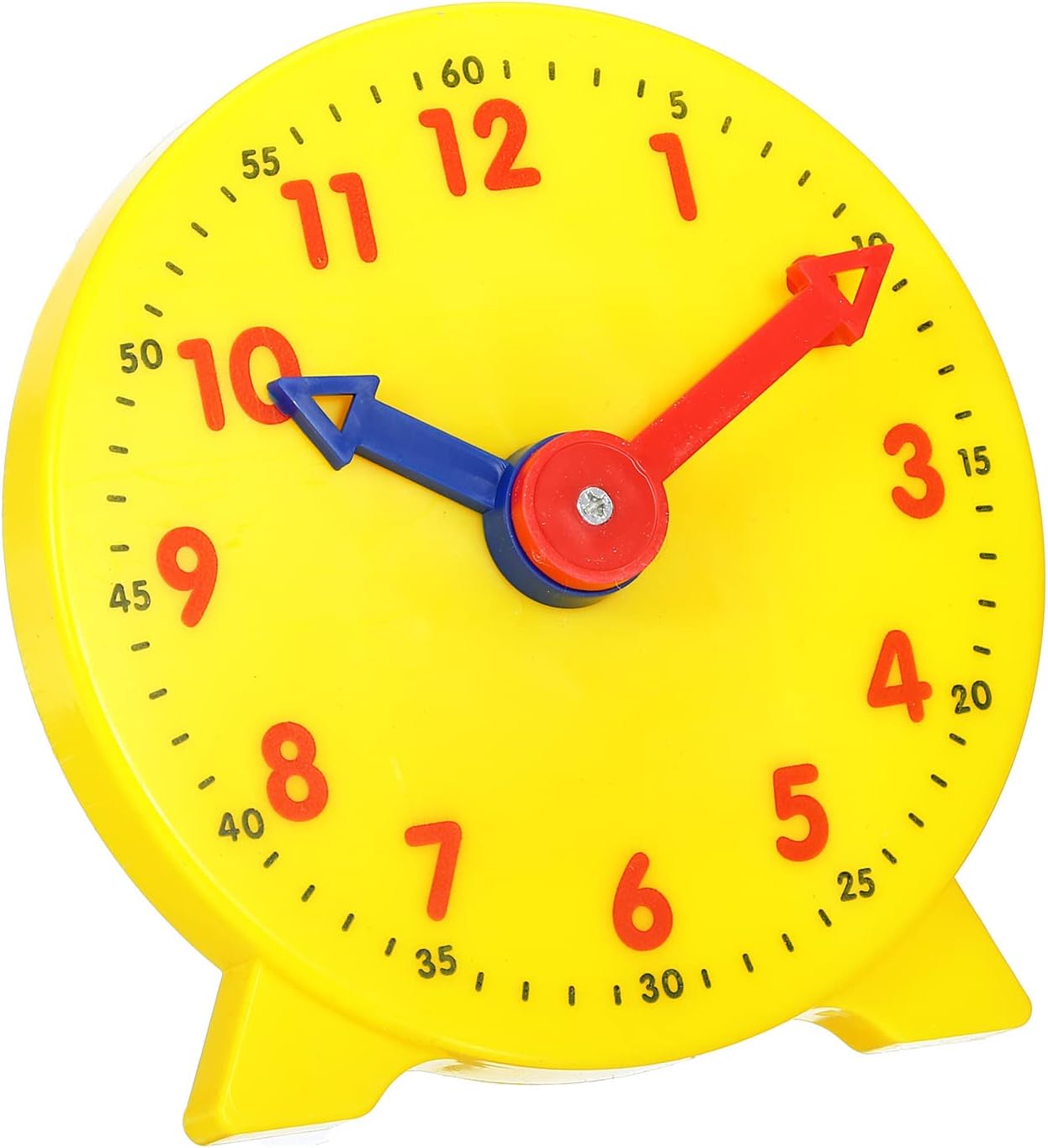 PATIKIL 4 inch Teaching Clock, Learn Clock Learning Tell Time Analog