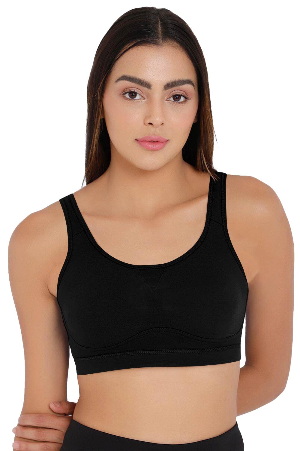 intimacy lingerie Intimacy Non Wired Non Padded High Coverage Sports Bra - CA15-picture-46