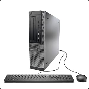 (Renewed) DELL Optiplex 7010 Business Desktop Computer (Intel Quad Core i5-3470 3.2GHz, 16GB RAM, 2TB HDD, USB 3.0, DVDRW, Windows 10 Professional