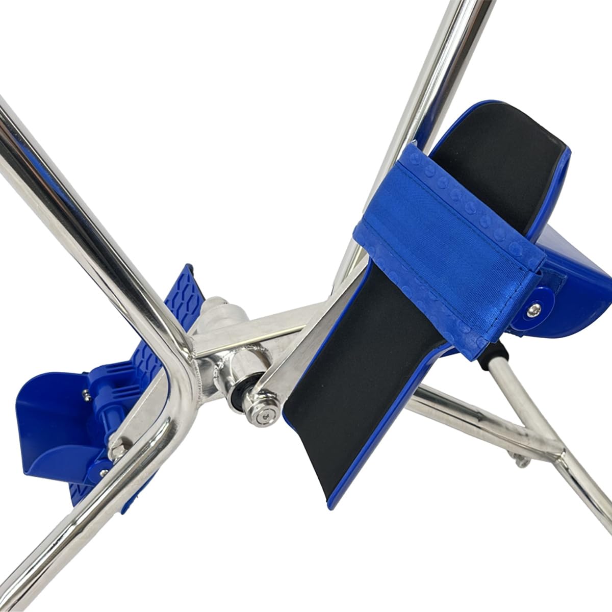 WaterClip - AquaBike Acier Inoxydable - Vélo de Piscine léger - Hauteur réglable - Prof 1m10 à 1m20