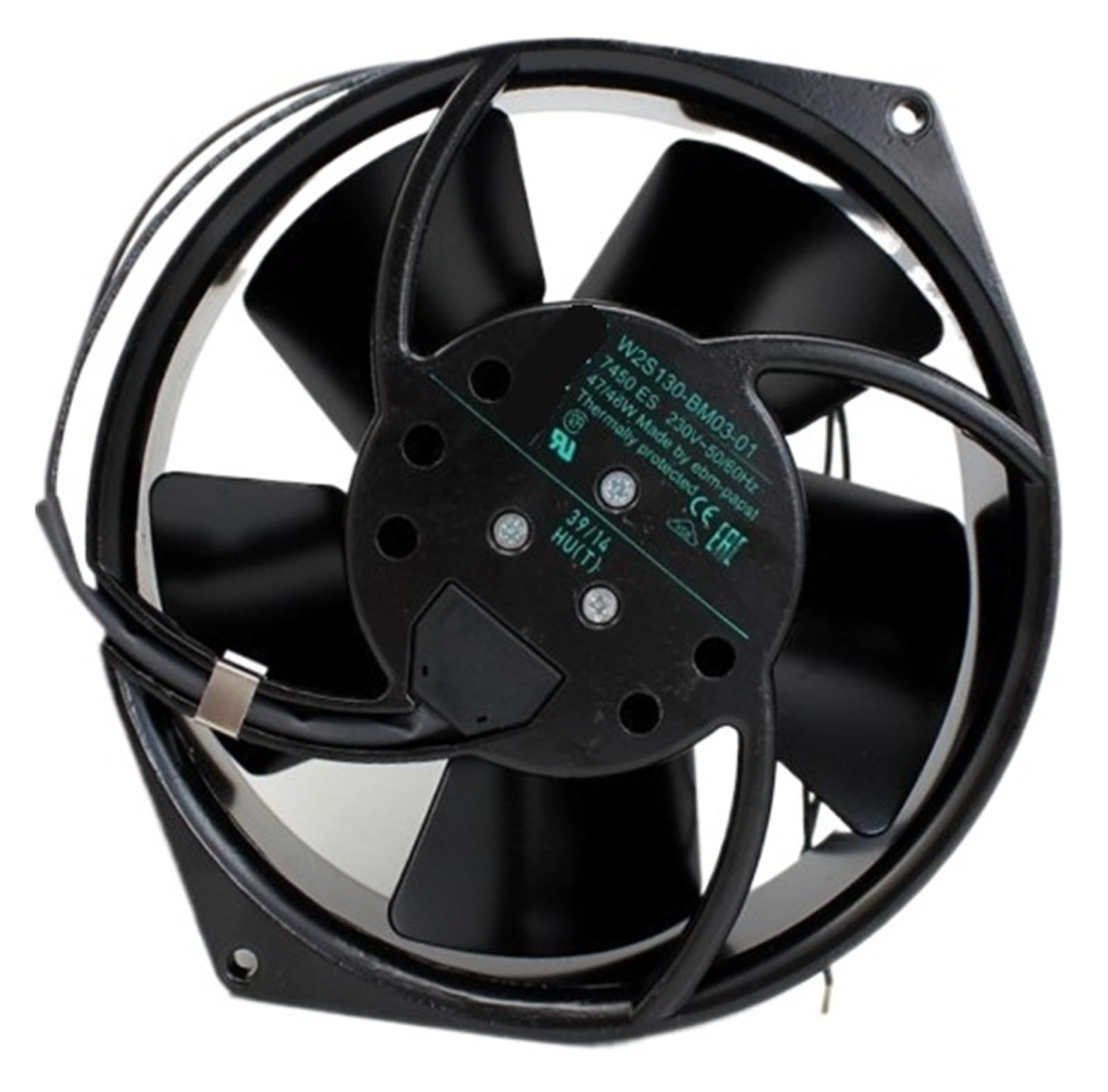 YMUGUEGH 230V 15055 W2S130-BM03-01 Fan 7450ES Axial Flow Fan