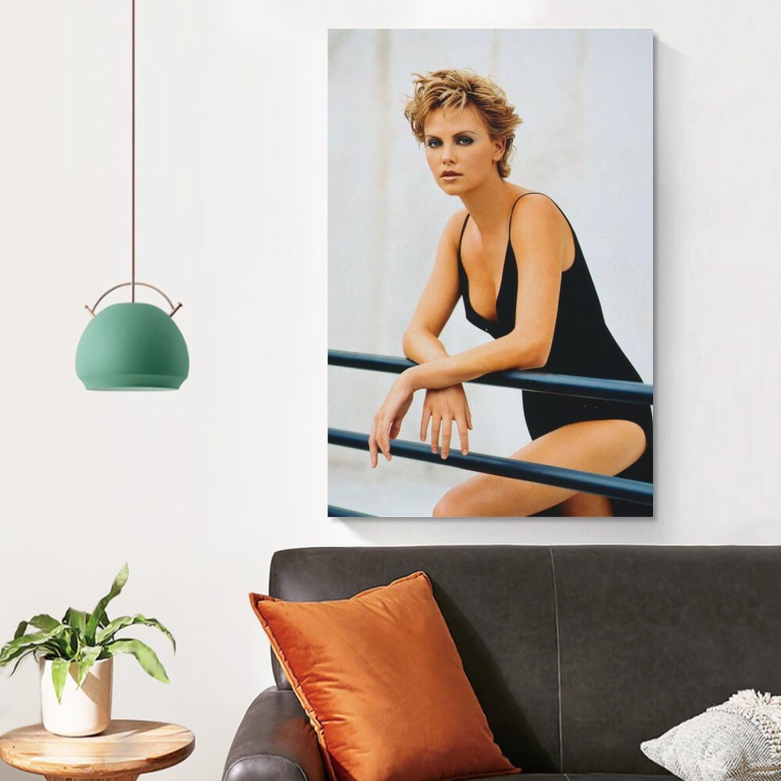 Amazon.co.jp: 映画スター シャーリーズ・セロン ポスター キャンバス