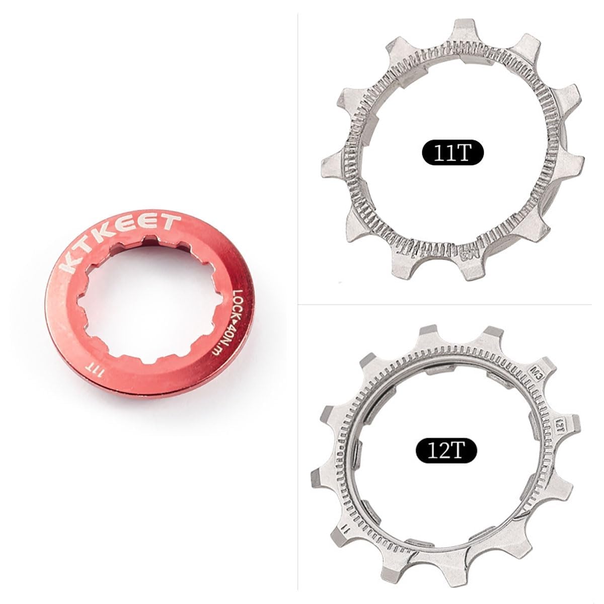 11-Gang-Kassette 11-25T/28T/30T/32T/34T/36T/40T/42T/46T/50T/52T Mountainbike/Rennrad Kassette 11-Gang Fahrradkassette Ritzel Kompatibel mit Shimano Ultegra XT Sunrace Sram