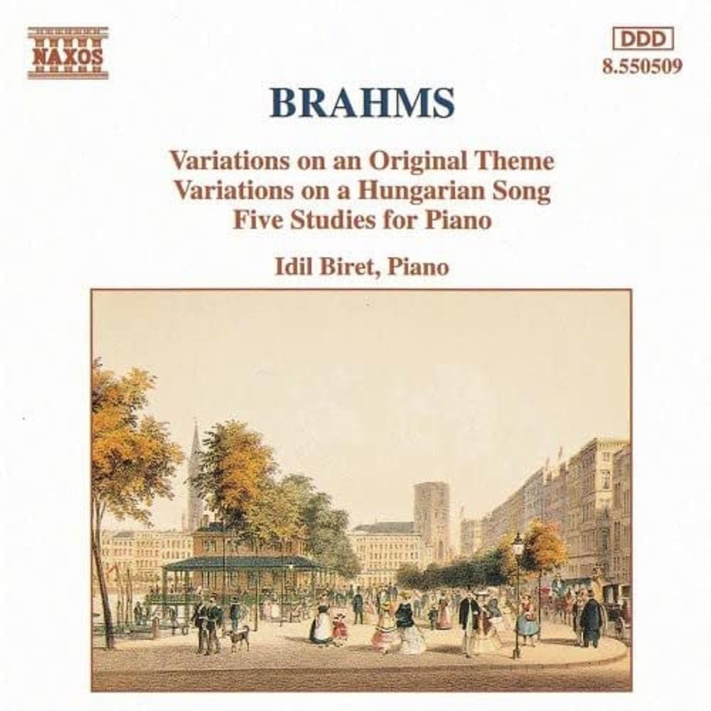 BRAHMS: Variations, Op. 21 / Five Piano Studies