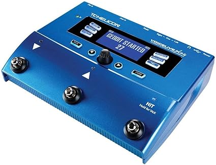 TC-Helicon VOICELIVE PLAY 3-Button Vocal Effects Stompbox with Looping