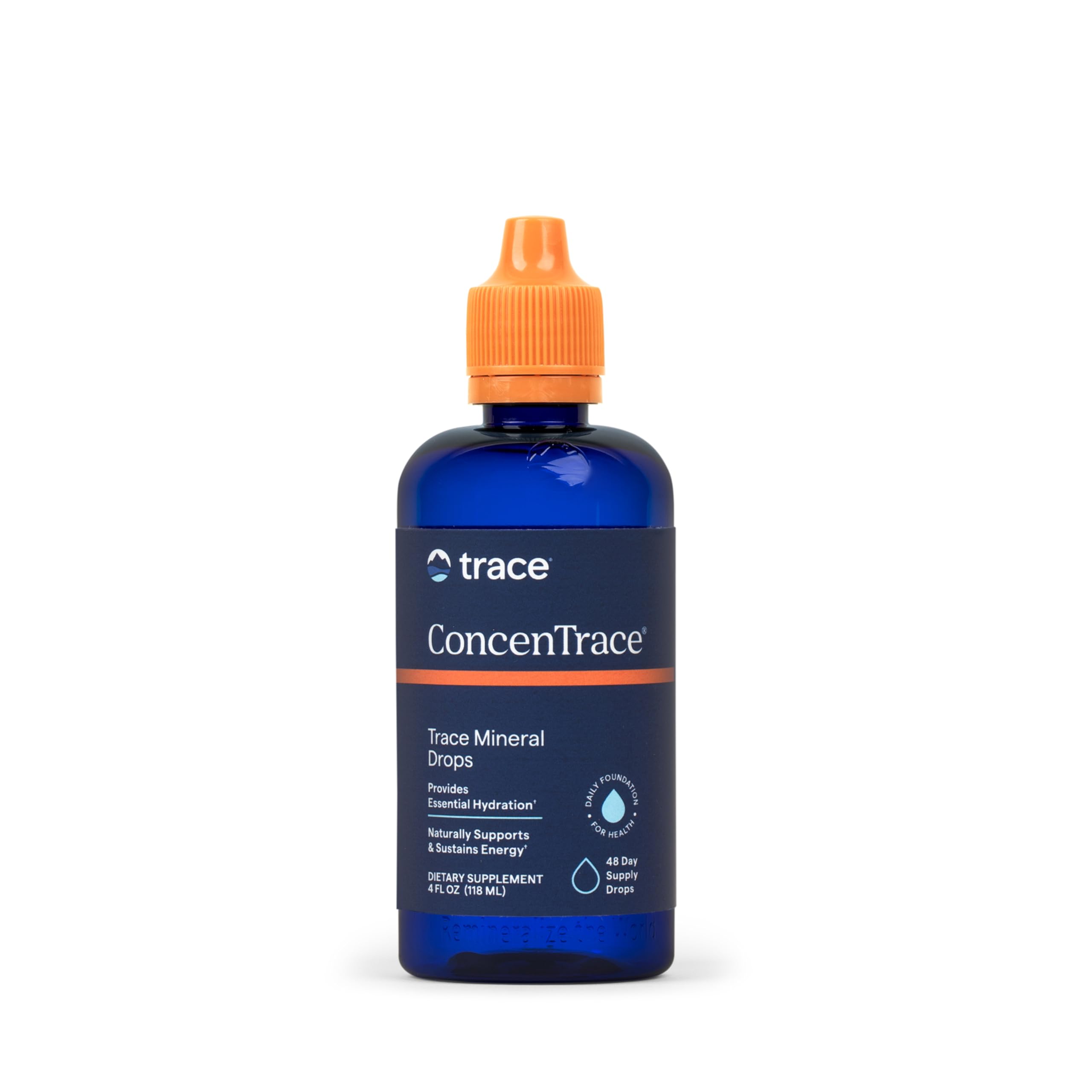 Trace Minerals Concentrace Trace Mineral Drops, 4-Ounce