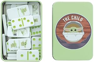 Paladone Official Disney Star Wars The Mandalorian Dominoes: The Child Baby Yoda