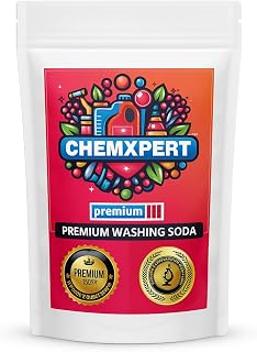 Washing Soda Powder 100 Gm | 100% Pure Laundry Booster Sodium Carbonate | All-Natural Cleaning Agent for Home & Laundry | Clothes and General Purpose Cleaning