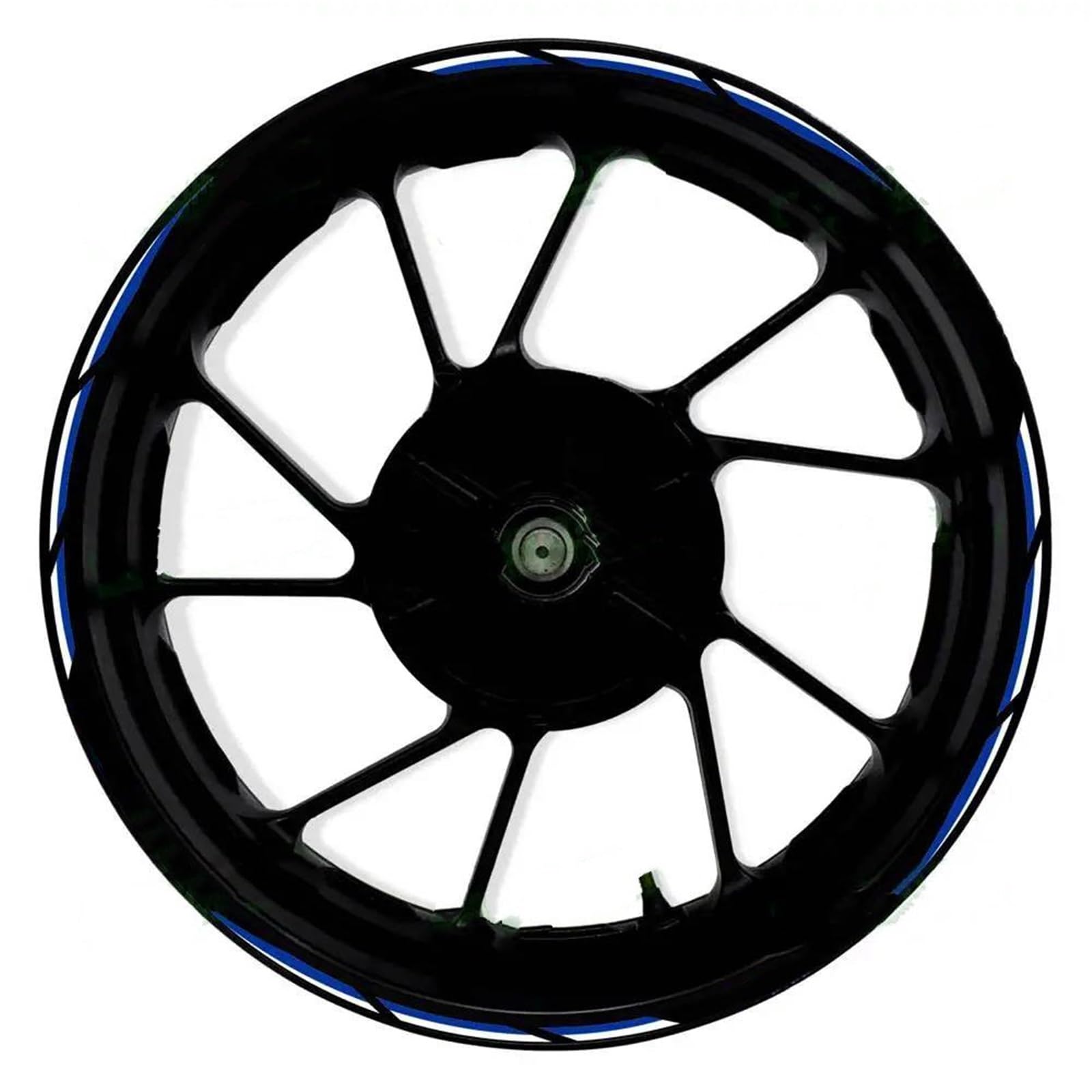 Motorcycle Wheel Stickers for GSX-R1000 GSXR1000 Motorcycle Accessories 17 Inch Front and Rear Wheel Stickers Fairing Rim Reflective Decals Decoration(4)