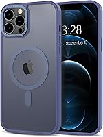 Vista 96 de Anuck - Funda magnética para iPhone 11 compatible con MagSafe, carcasa trasera mate translúcida dura, borde de TPU, delgada, resistente a impactos